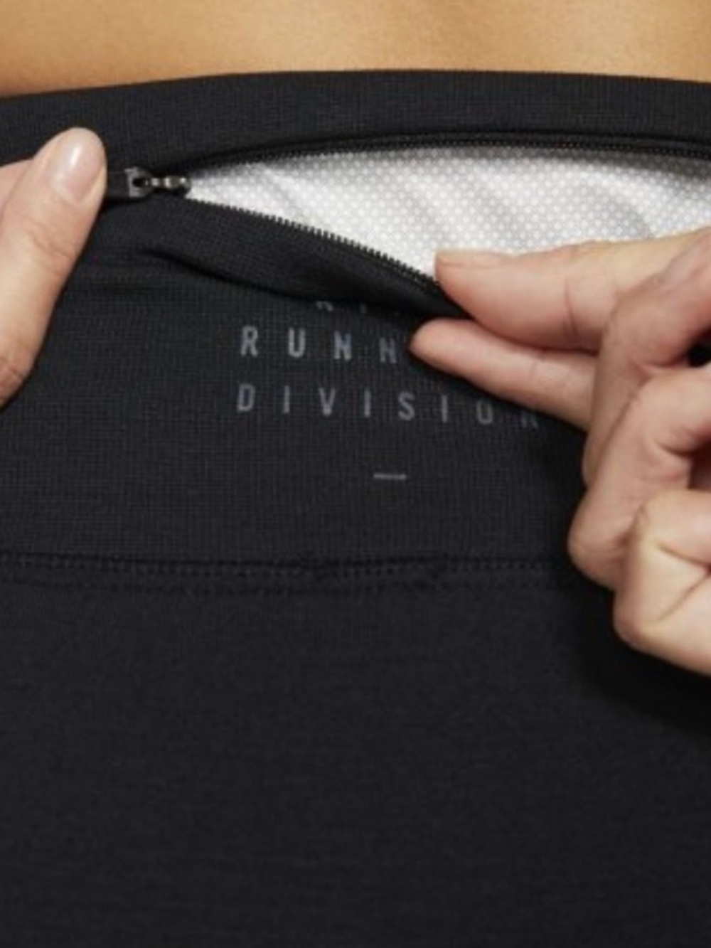 Nike Women’s mid-Rise luxe wool blend running division Leggings - Picture 4 of 8